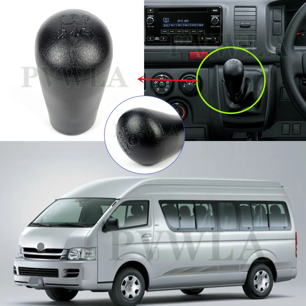 5Speed Manual Stick Gear Shift Knob For Toyota Hiace H200 2004 2005 2006 2007 2008 2009 2010 -33504-20100-C0