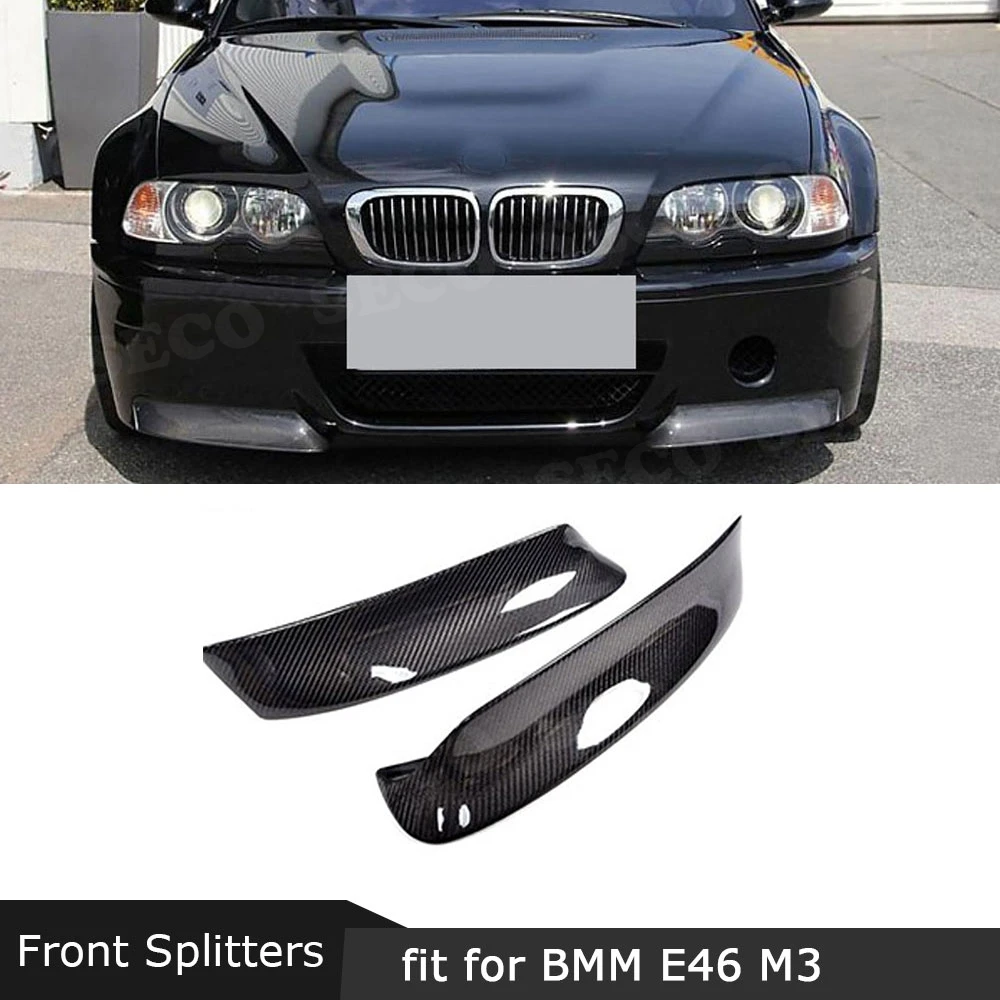 Спойлер для переднего бампера из углеродного волокна BMW 3 Series E46 M3