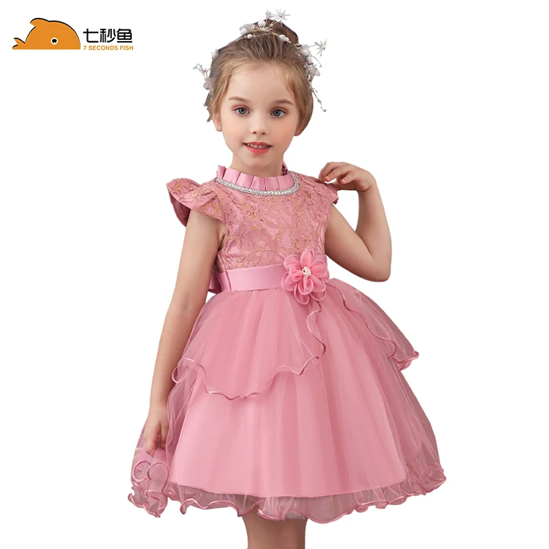 Праздничное платье для малышей Новая детская одежда для сцены для детей от 2 до 10 лет высококачественное детское платье принцессы