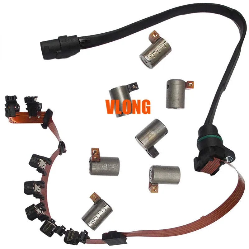 Для VW Volkswagen для Audi 01 м 1995+ коробки передач OEM главный комплект соленоида лента жгут переключения 119952 119954 119957A 75446K
