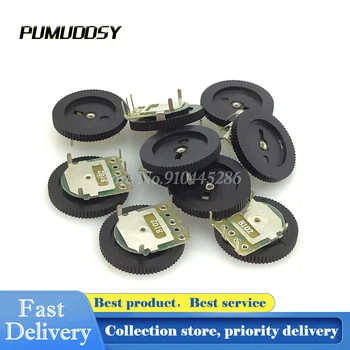 

10PCS/LOT 16*2mm Single Gear tuning potentiometer B102 1K 3Pin Dial Potentiometer 16x2mm