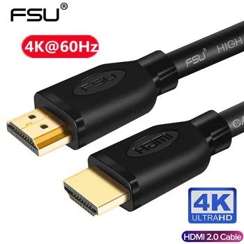

FSU Gold-plated HDMI Cable 2.0 4K 1080P Male to Male Cable 0.5m 1m 1.5m 2m 3m HDMI Switch Adapt for HDTV LCD Projector Computer