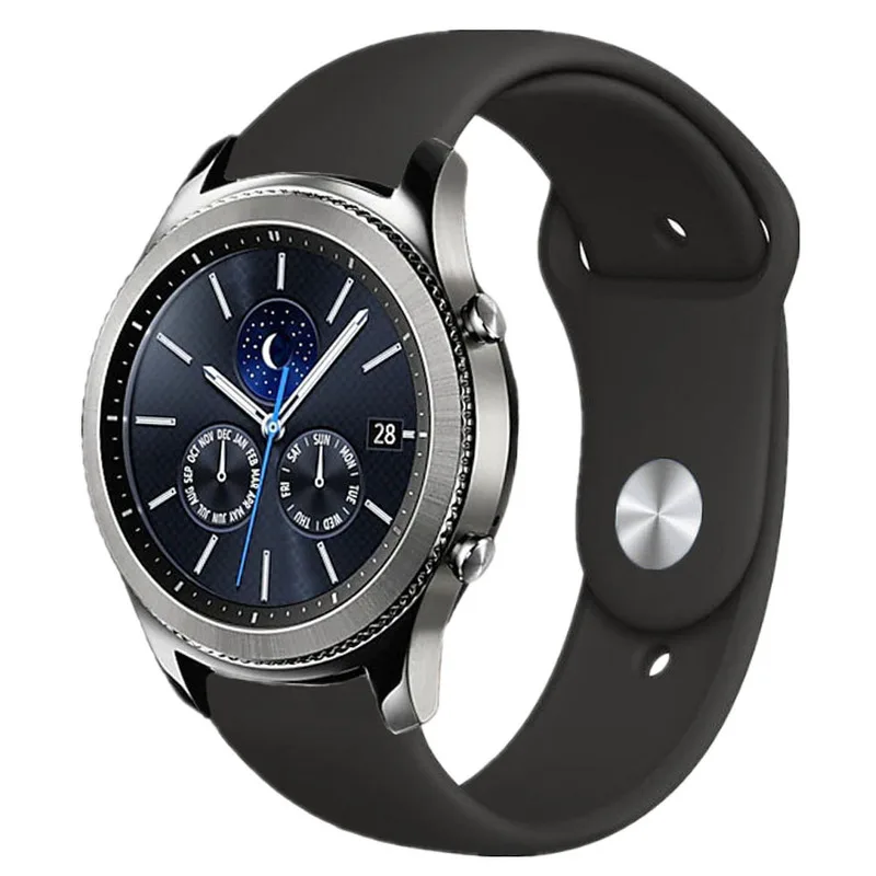 18 мм силиконовый ремешок-браслет для huawei B5/S1 Фитнес Смарт-часы группа Fossil Q Gen4 вентурные ремни для Huawwei Honor 1 браслет