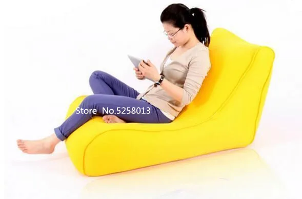 Ленивый мешок диван стул спальный мешок для кемпинга водонепроницаемый портативный воздушный пляж кровать для продажи