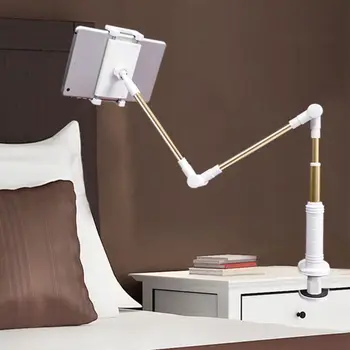 

Foldable Long Arm Tablet Mobile Phone Stand 360 Rotation Adjustable Holder