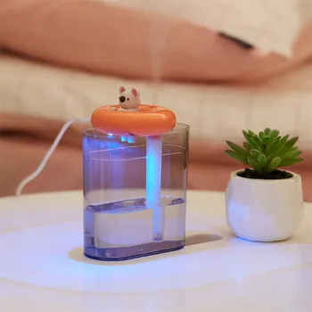 

Humidifiers Swimming Ring Shape Oil Diffuser Aromatherapy Usb Mini Silent Mist Humidifier High Quality Mist Sprayer#y#g40