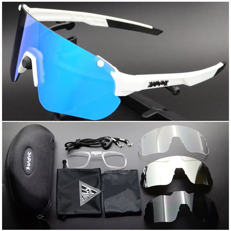 Cycling Glasses Driving Sports Sunglasses UV400  Bicycle Cycling Polarized Sunglasses for Men Retro Eyewear Mirror Goggles