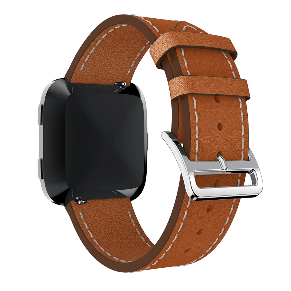 Сменный ремешок для часов для Fitbit Versa, кожаный ремешок, Браслет для Fitbit Versa, Смарт-часы