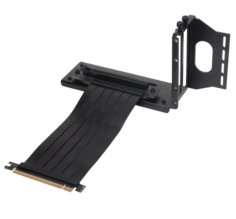 Cabo de Extensão Pci-e X16 Riser Cabo Adaptador Pci-e Express 16x3.0 para Kit Vertical Atx Chassi Rtx 3060 3070 3080 3090 Gpu Cabos de computador e conectores - Imagem 2