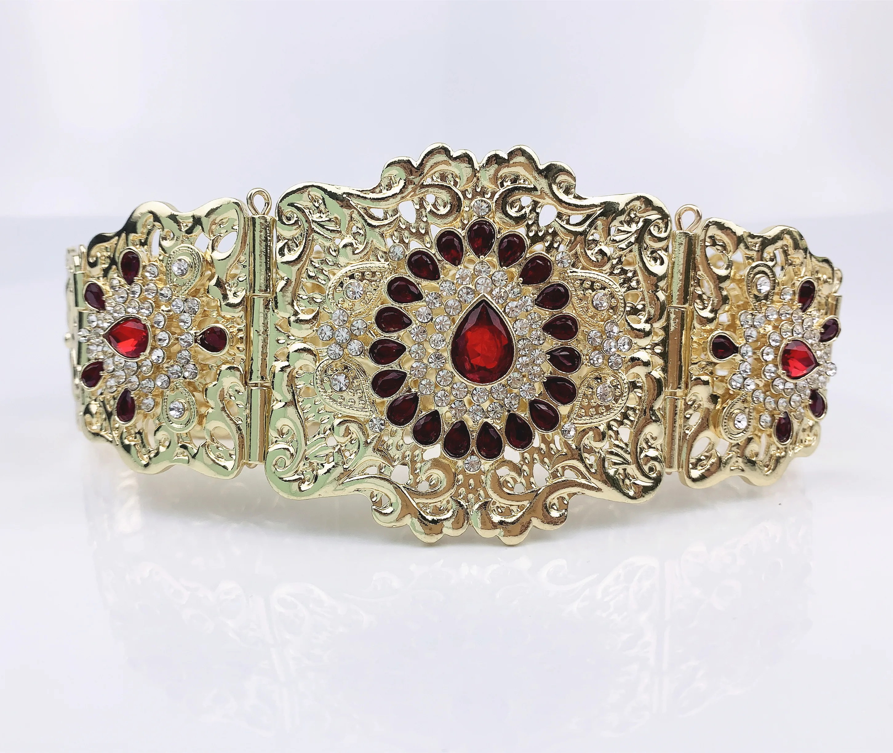 ceinture caftan métal