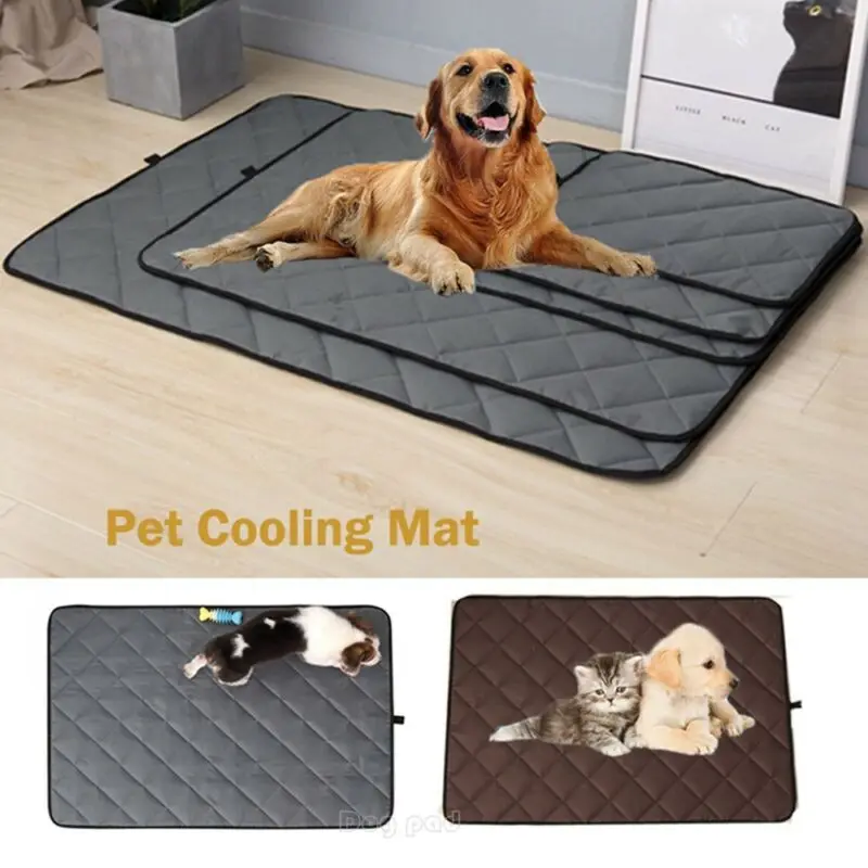 Fashion Pet New Summer Cooling Soft Summer Cat Dog Mat Cold Gel Pad Comfortable Cushion for Dog Cat Puppy