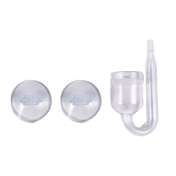 

Aquarium Fish Tank CO2 Diffuser Carbon Dioxide Reactor with Ceramic Disc + 2 Suckers