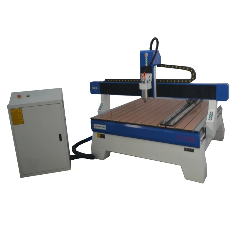 LT 1218 4 axis cnc router with rotary axis 1200x1800mm desktop cnc ...