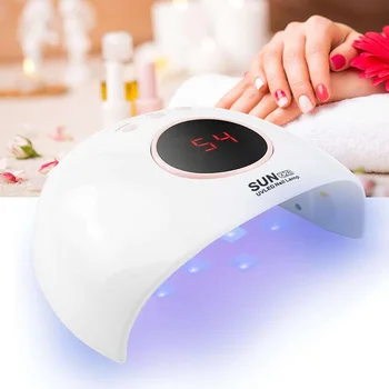 

36W Nail Lamp Manicure Tool Timing LCD Display Polish Gel ABS Plastic Automatic Induction UV LED Curing Light Fast Drying L0414