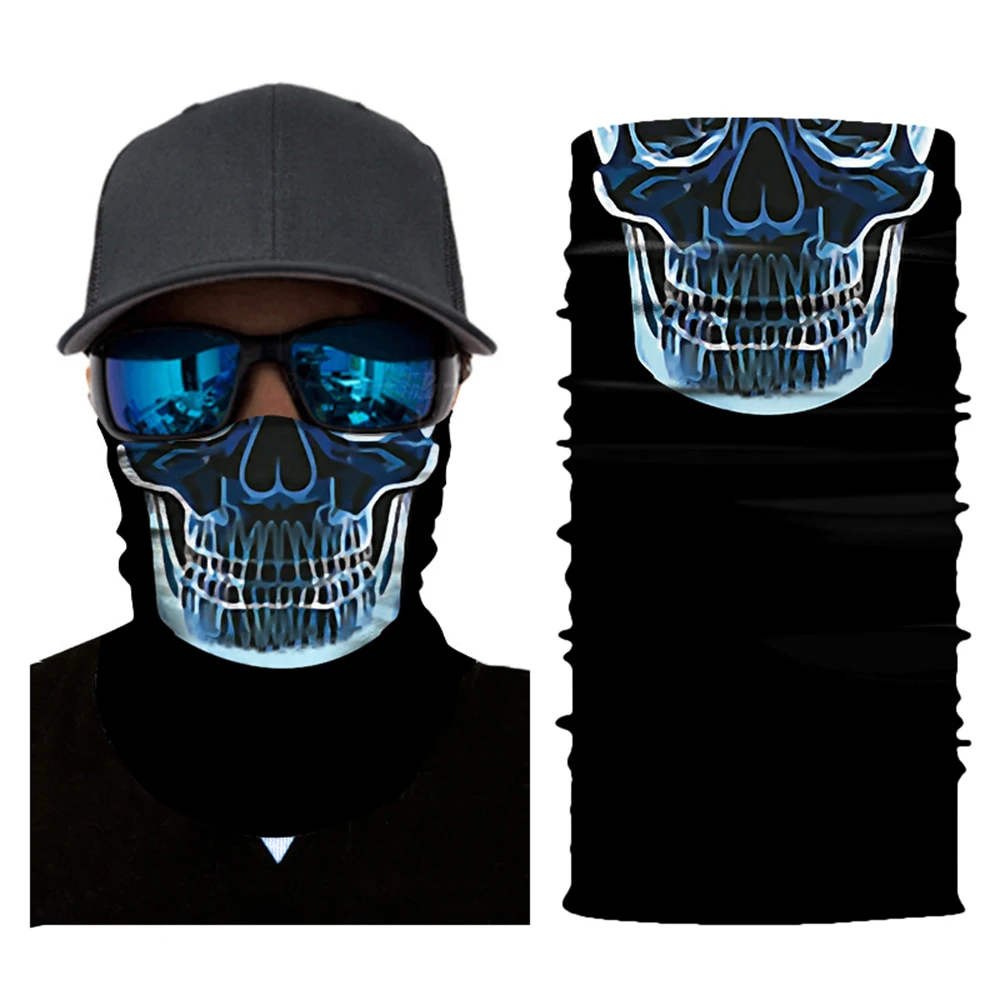 Halloween Motorcycle Face Mask New Cool Robot Mask Scarf Joker Headband Balaclavas for Cycling Fishing Ski Motorcycle AC361