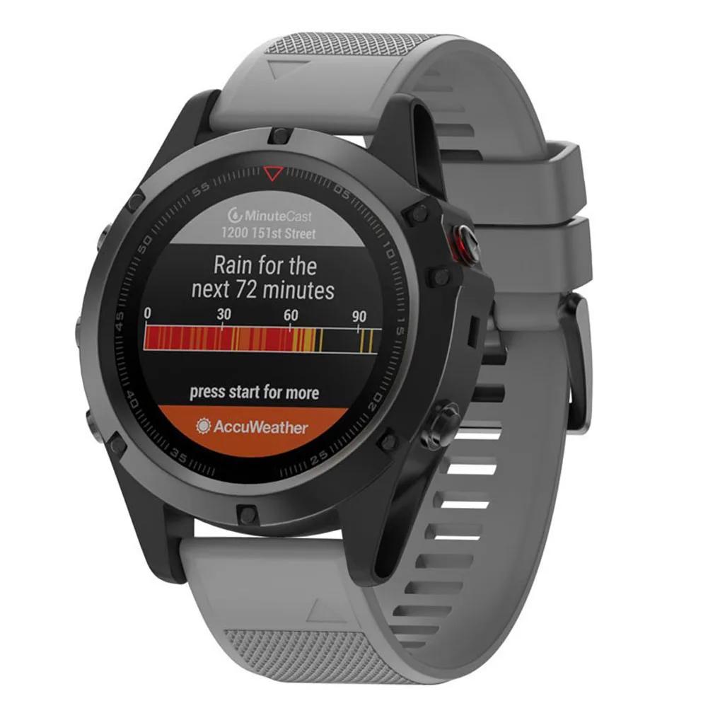 Мягкий силиконовый ремешок для часов для Garmin Fenix 5X/Fenix 3/Fenix 3 HR NC99 - Цвет: Color 9