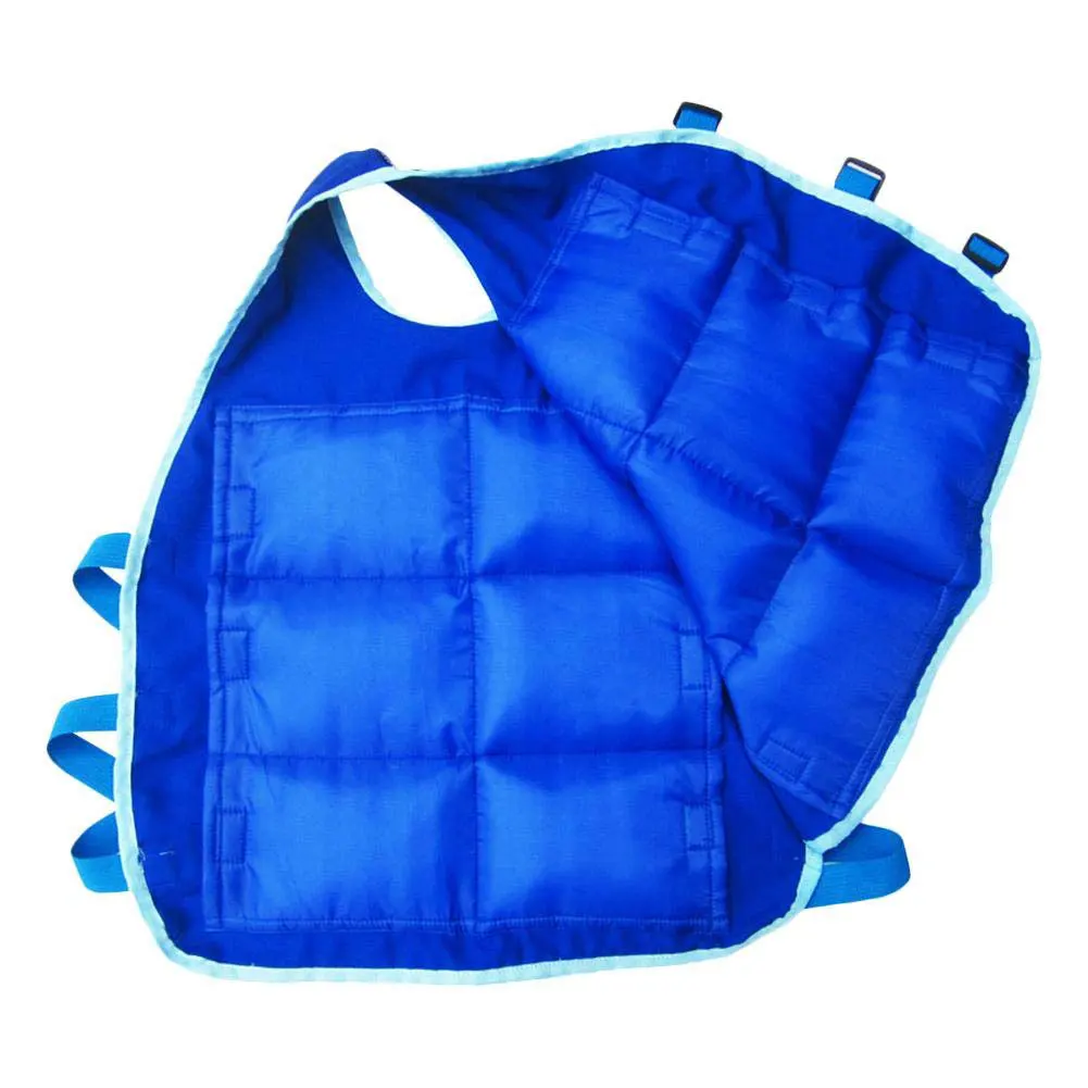 Body Anti High Temperature Unisex Protective Riding Cooling Vest Heatstroke Outdoor Fishing Soft Adjustable Waist Ice Pack
