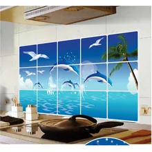  Kitchen Stickers Home Decoration PVC Self Adhesive Waterproof Oilproof Wall Sticker Fruit Vegetables Kitchen Stove Cabinet Decal 