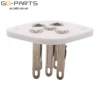 5pin O5A Ceramic tube socket for PX4 PX25 1701 PX5 PA40 RE134 RE144 REN804 Vintage Hifi Audio Tube Amplifier DIY 2