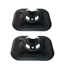 2pcs Inflatable Boat Kayak Rod Holder Mount Base Boat Canoe Slide Rail Kayak Fishing Rod DIY Mount Base Accessories tool NEW