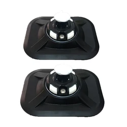 2pcs Inflatable Boat Kayak Rod Holder Mount Base Boat Canoe Slide Rail Kayak Fishing Rod DIY Mount Base Accessories tool NEW