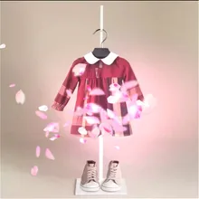 Изысканные платья в западном стиле с принтом героев мультфильмов для маленьких девочек, новые модные милые платья