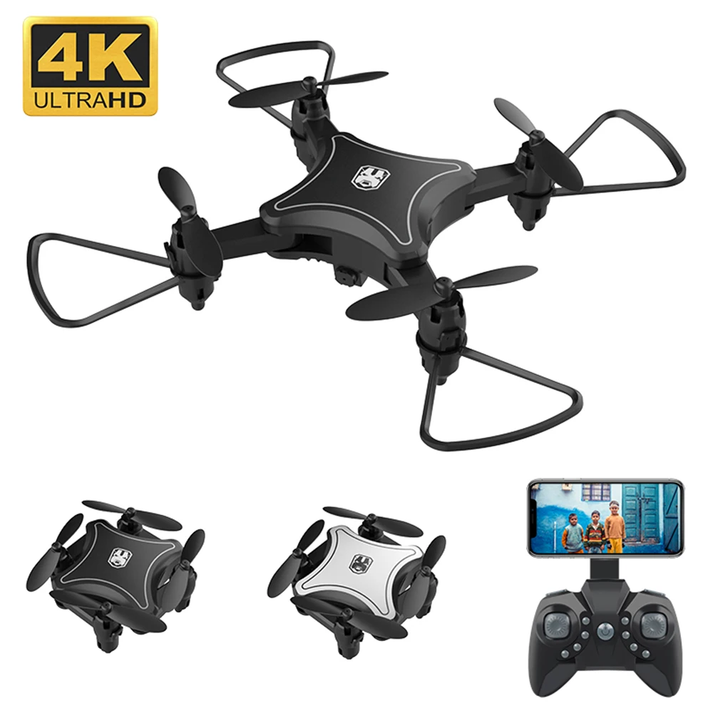 Willkey мини Дрон Квадрокоптер с HD складной 4K камера дроны один ключ возврат FPV следуем за мной RC вертолет Квадрокоптер игрушки