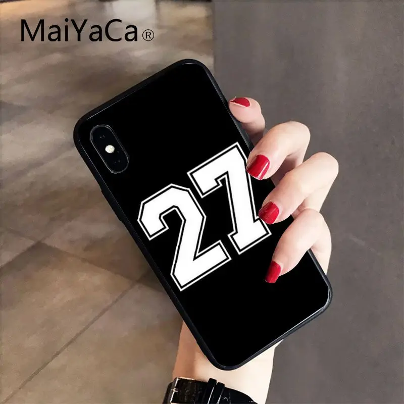 black letter and number