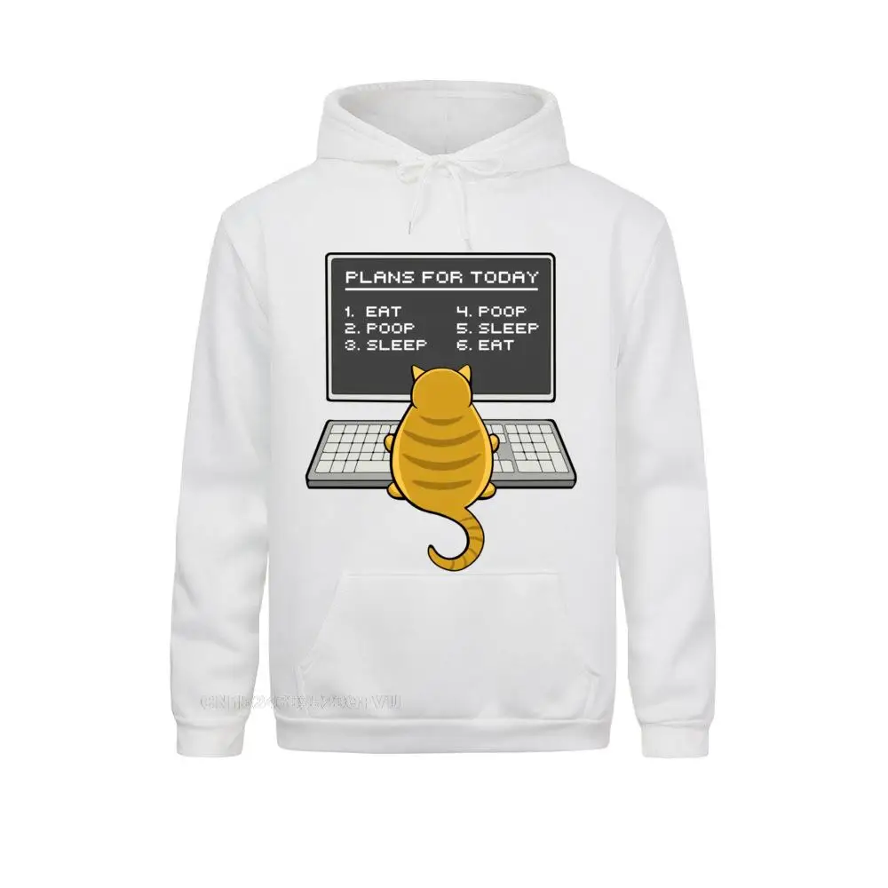 27409 Design Hoodies Dominant Long Sleeve Male Sweatshirts Casual Lovers Day Hoods Wholesale 27409 white