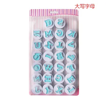 

Cookie Mold DIY Tools Handmade Biscuit Molds Plastic Alphabet Letter Number Cake Baking Mold Cookie Stamps Cake DIY Letters Mold