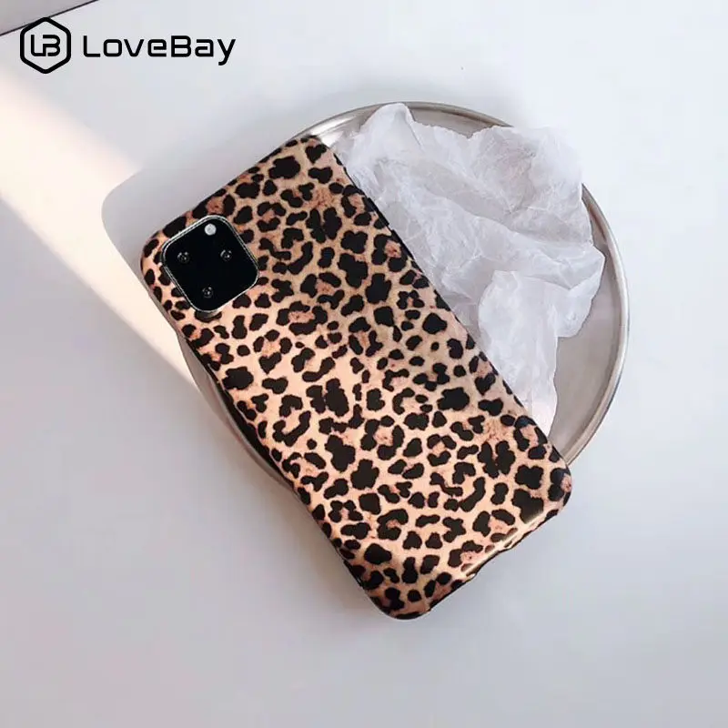 Lovebay сексуальный леопардовый IMD силиконовый чехол для iPhone 7 8 6 6s Plus 11 Pro X XR XS Max мягкий чехол для телефона s задняя крышка для iPhone 11 Pro