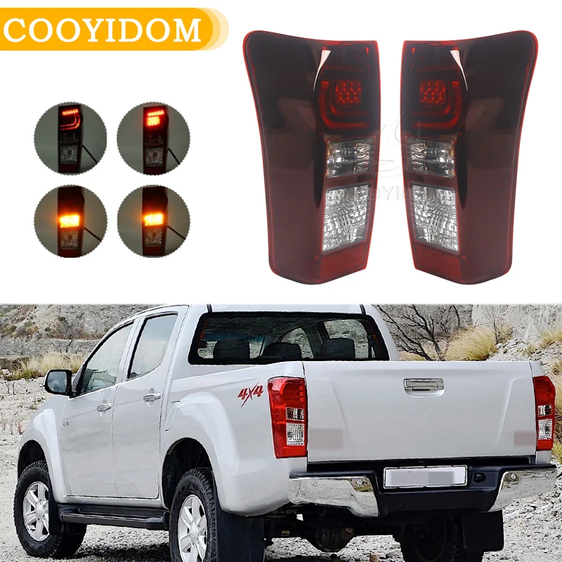 Car Rear Led Tail Light For Isuzu Dmax Dmax Ute 2017 2018 2019 With