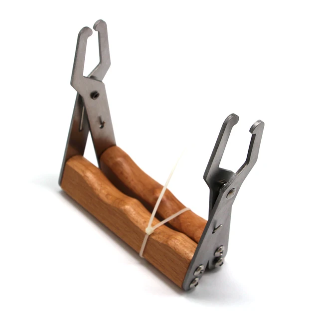 1 db Fa Méh Kaptár Keret Tartó Markolat Védelme A Szúrás Rögzítő Fogófogók Horog Megragadó Clip Méhészet Társult Méhkas Szerszámok - Image 3