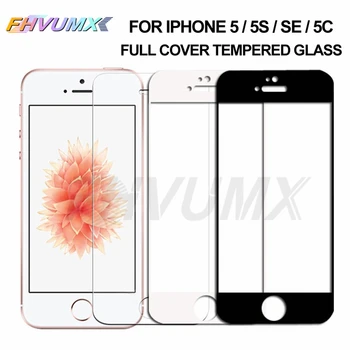 

9D Protective Glass On The For iPhone 5S 5 5C SE Tempered Screen Protector Safety Glass For Apple iPhone SE SE Protection Film