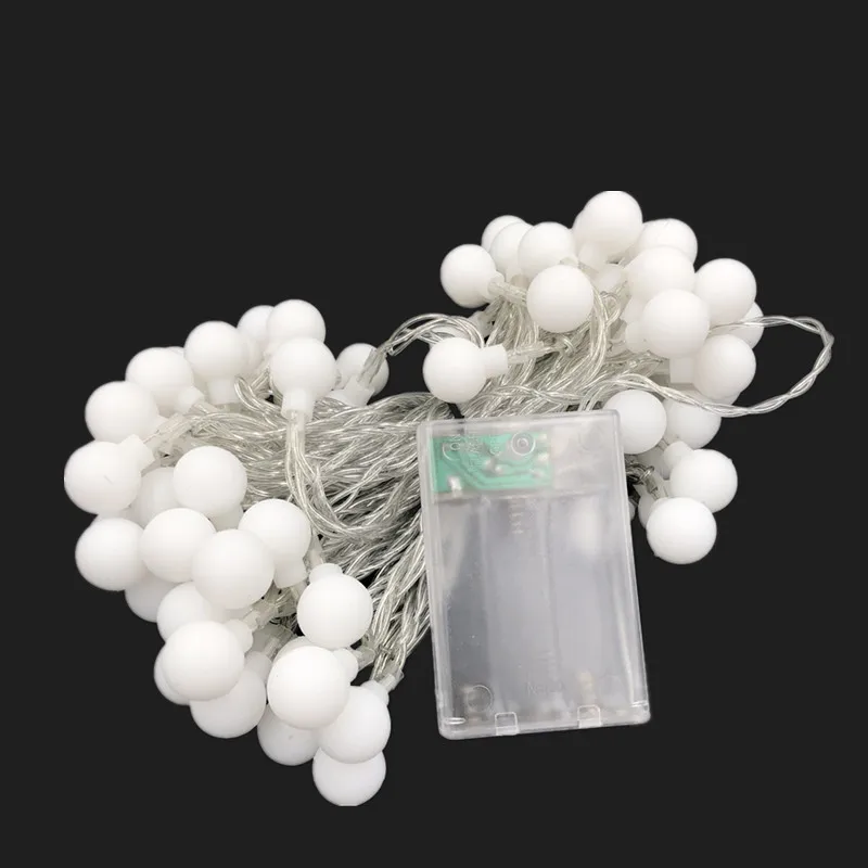 Рисунок 6 - Светодиодная гирлянда с шариками на батарейках АА