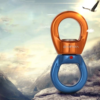 

Xinda Outdoor Rock Climbing Universal Wheel Fixing Device Swivel Connector Lightweight Aluminum Alloy Parts