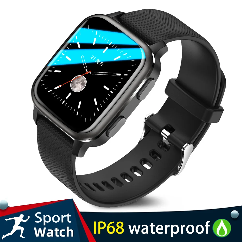 Smart Watch Men IP68 Waterproof Custom Face Exercise Modes Smartwatch Women TK7-8 Heart Rate Monitoring for Android And IOS