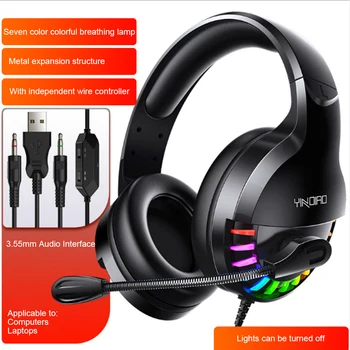 

2020 New Gaming Headphones Stereo Earphones Headset with Microphone for Computer Gamer Hot Sale