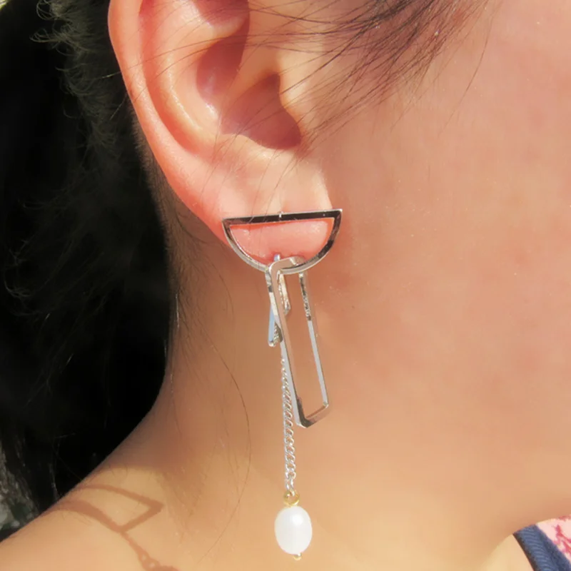 Серьги для косплея модные звезды кисточки прямоугольные женские