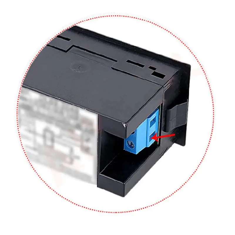 

6 in 1 AC Monitor Voltage Current Power Factor Active KWH Electric Energy VOLT