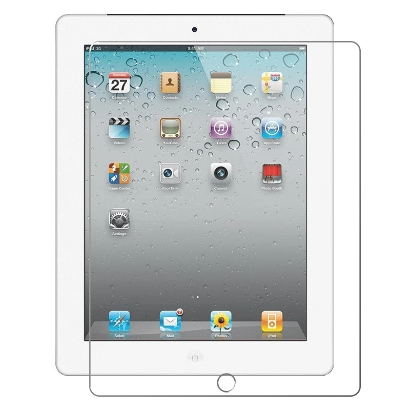 Для Apple Ipad 2/3/4 A1395 A1396 A1397 A1416 A1430 A1403 A1458 A1459 закаленное Стекло с уровнем твердости 9H 2.5D Премиум Экран защитная пленка