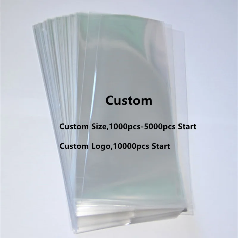 Transparent Plastic Gift Bag with Wire for Candy, Cookies, Bread, Food, and More