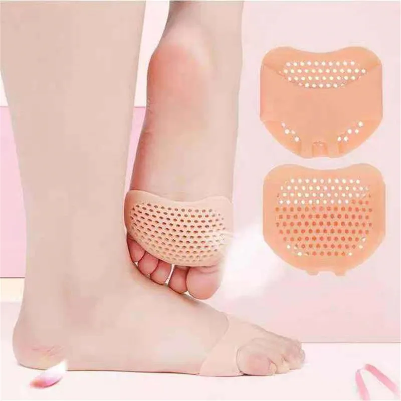 Forefoot Cushion Metatarsal Pads Pain Relief Silicone Gel Bunion Protector 1Pair 