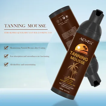 Natural Self Tanning Oil Drops Body Tanning Lotion Long Lasting No Trace Without UV Damage