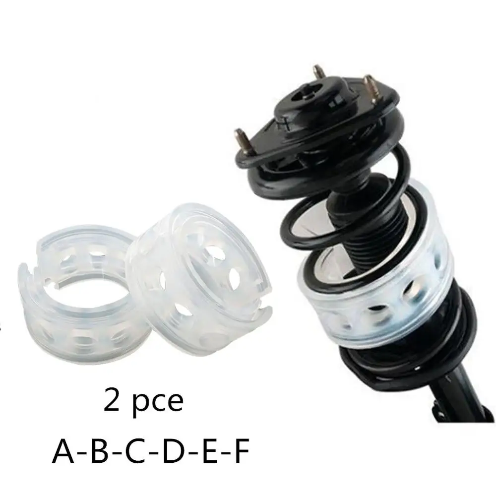 Rubber Car Shock Absorber Power Spring Bumpers Universal For Cars