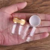 24 pieces 15ml 30*40mm Glass Bottles with Golden Frosted Caps Transparent Glass Perfume Bottle Spice Bottles Spice Jars 3