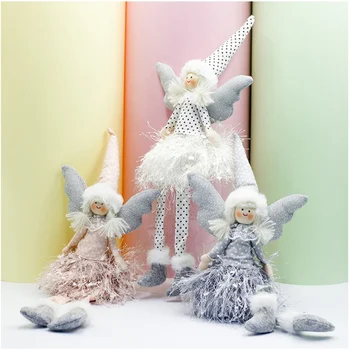 

Angel Doll Christmas Decoration Pendant 2020 Christmas Tree Hanging Ornament Christmas Decoration For Home Xmas navidad