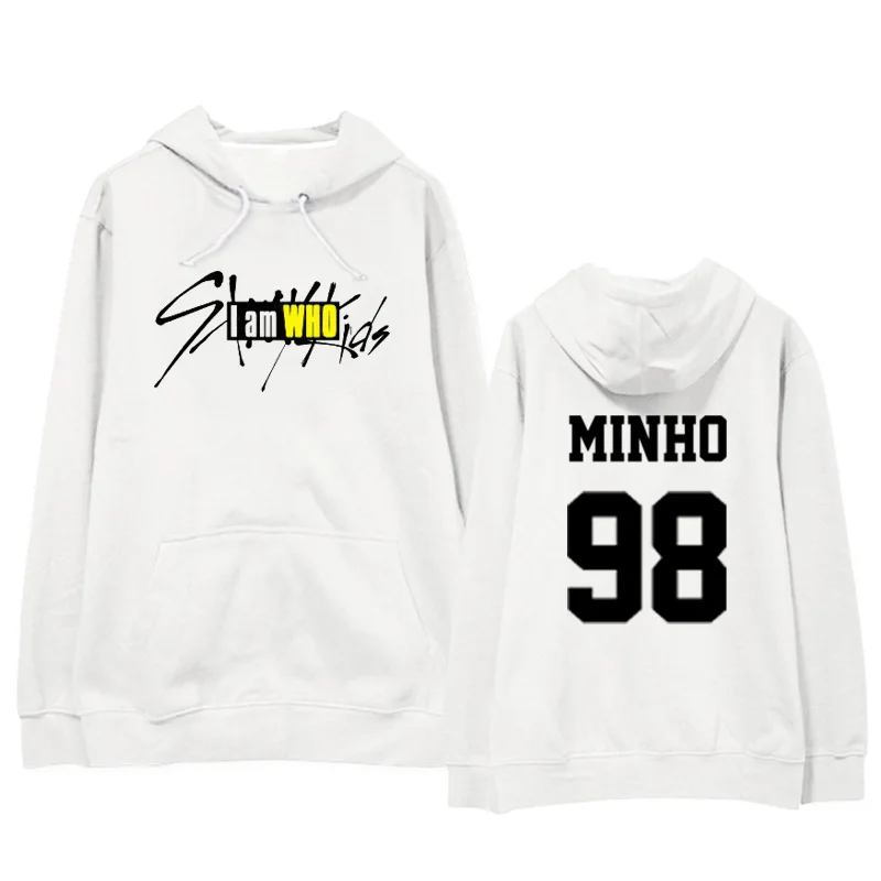 Kpop Straykids/одежда с надписью «I am WHO» осенне-зимние толстовки с длинными рукавами в Корейском стиле для школьников k-поп свитшоты k-pop