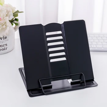 

Adjustable Angle Foldable Reading Book Stands Bookrest Document Bookshelf Metal multifunctional reading stand bookrest [2]