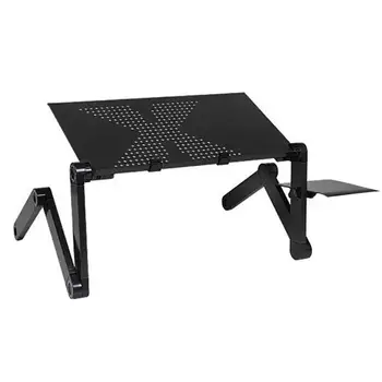 

0.48m Portable Foldable Aluminum Alloy Laptop Computer Notebook Table Stand Desk Bed Tray Enjoy Fun in Bed Sofa Table Carpet Law